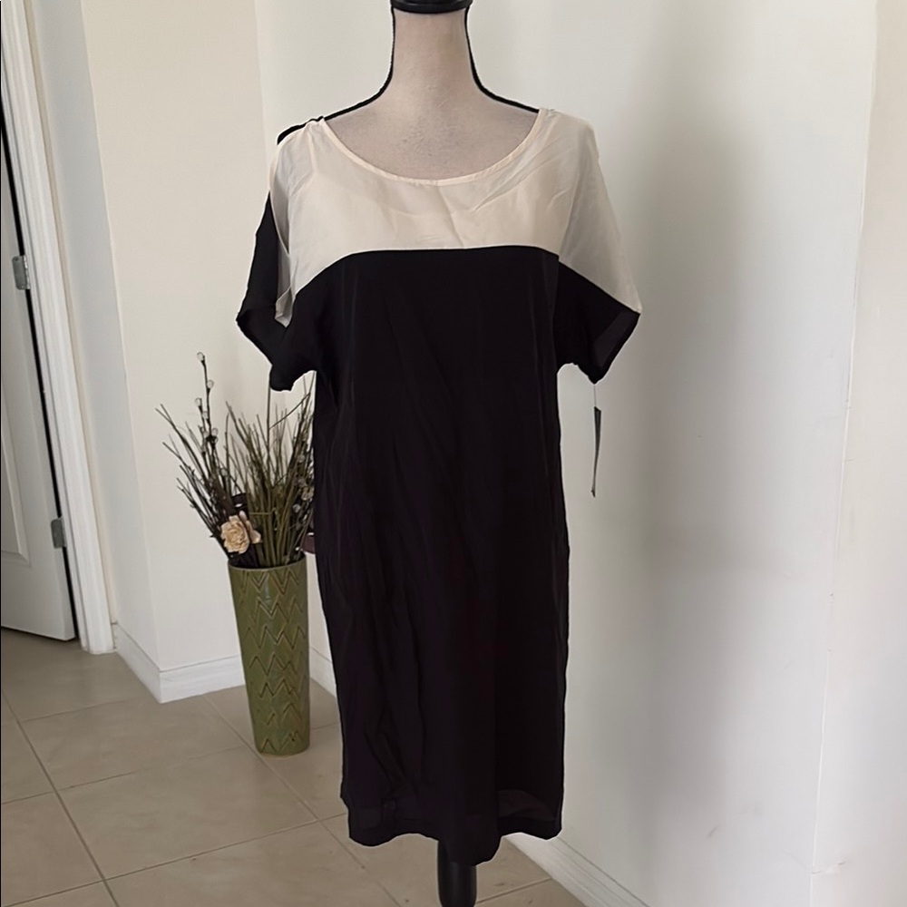 NWT $325 DKNY sheath dress full lining petite small 866